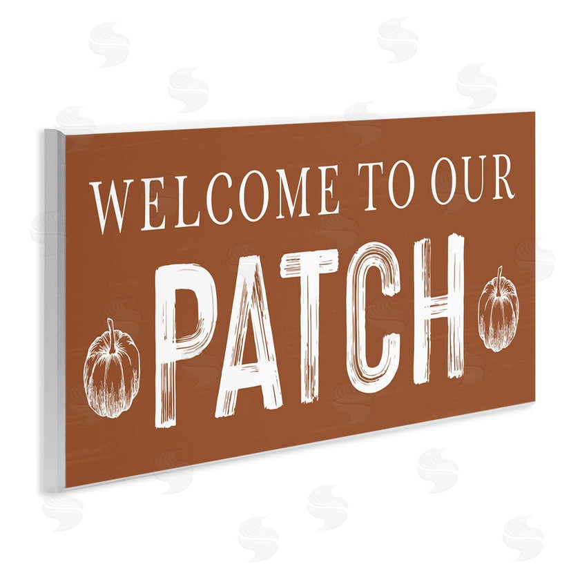 Lettered and Lined | Welcome Pumpkin Patch
