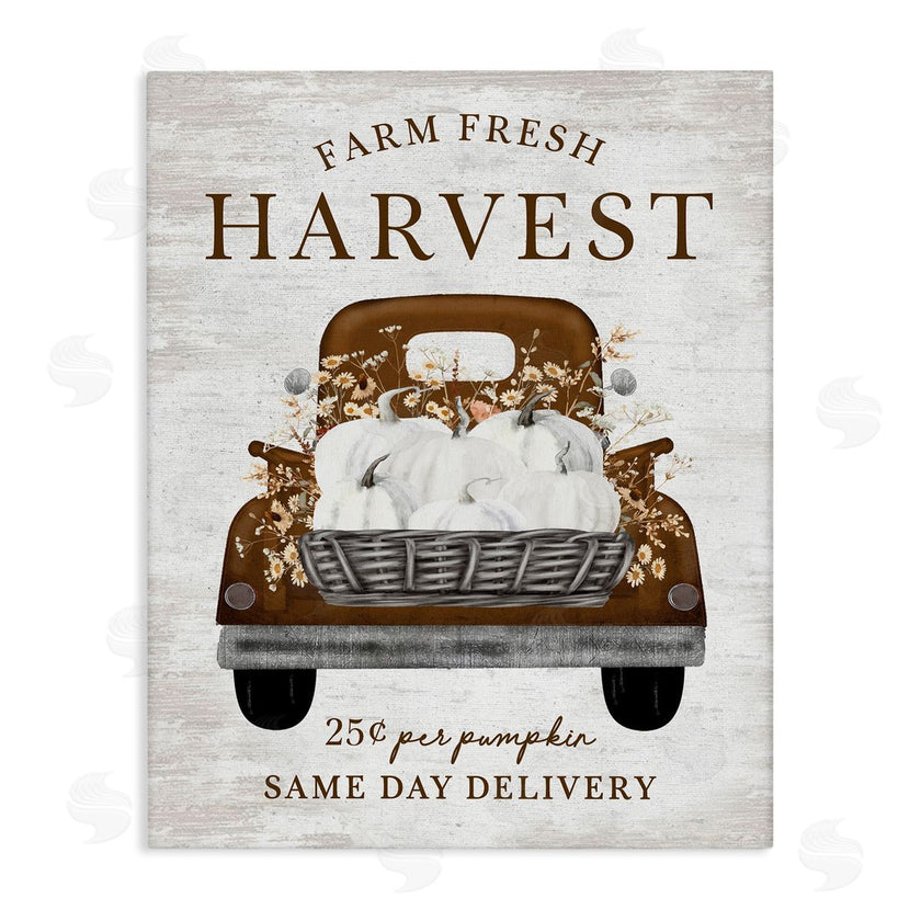 Lettered and Lined | Farm Pumpkin Harvest