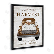 Lettered and Lined | Farm Pumpkin Harvest