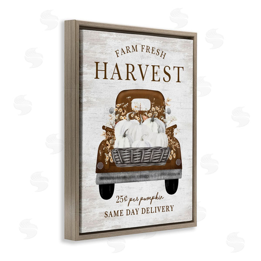 Lettered and Lined | Farm Pumpkin Harvest