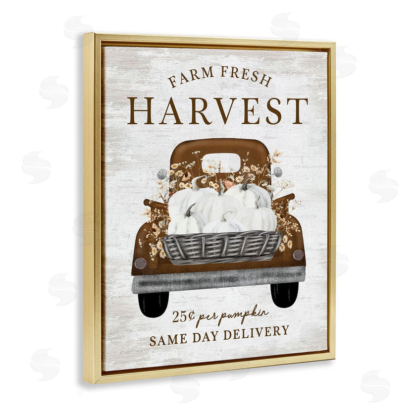 Lettered and Lined | Farm Pumpkin Harvest
