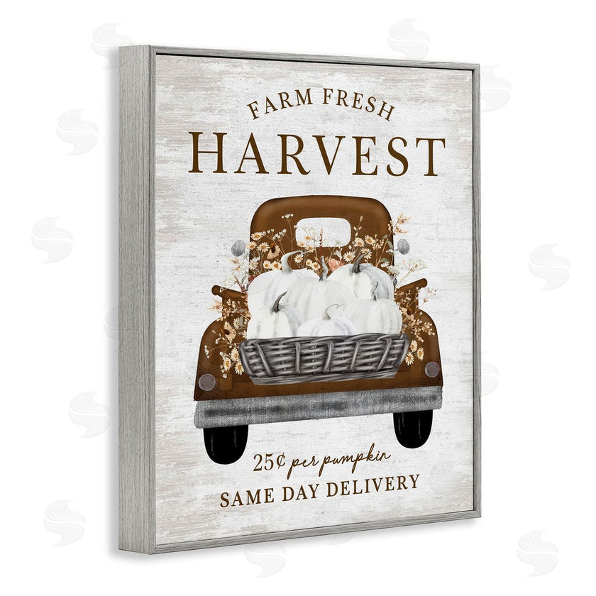 Lettered and Lined | Farm Pumpkin Harvest