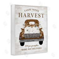 Lettered and Lined | Farm Pumpkin Harvest