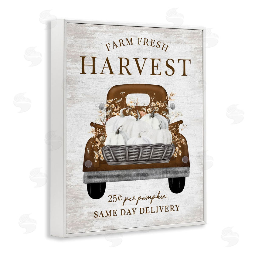 Lettered and Lined | Farm Pumpkin Harvest