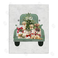 Lettered and Lined | Holiday Gift Truck