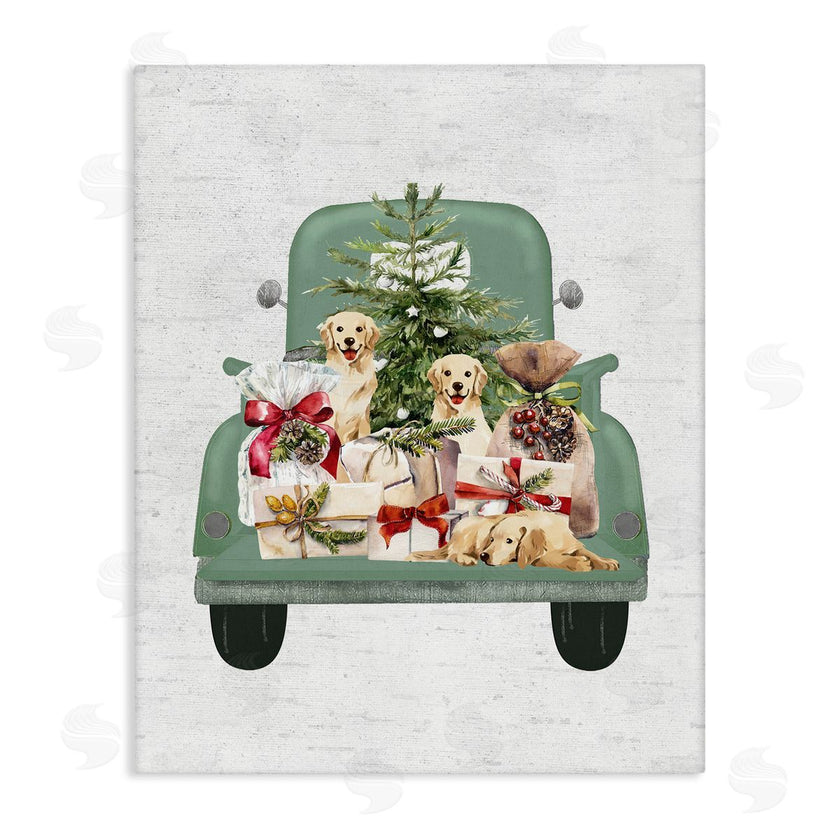 Lettered and Lined | Holiday Gift Truck