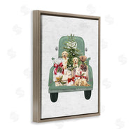 Lettered and Lined | Holiday Gift Truck