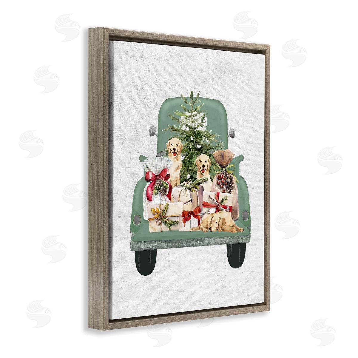 Lettered and Lined | Holiday Gift Truck