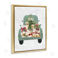 Lettered and Lined | Holiday Gift Truck