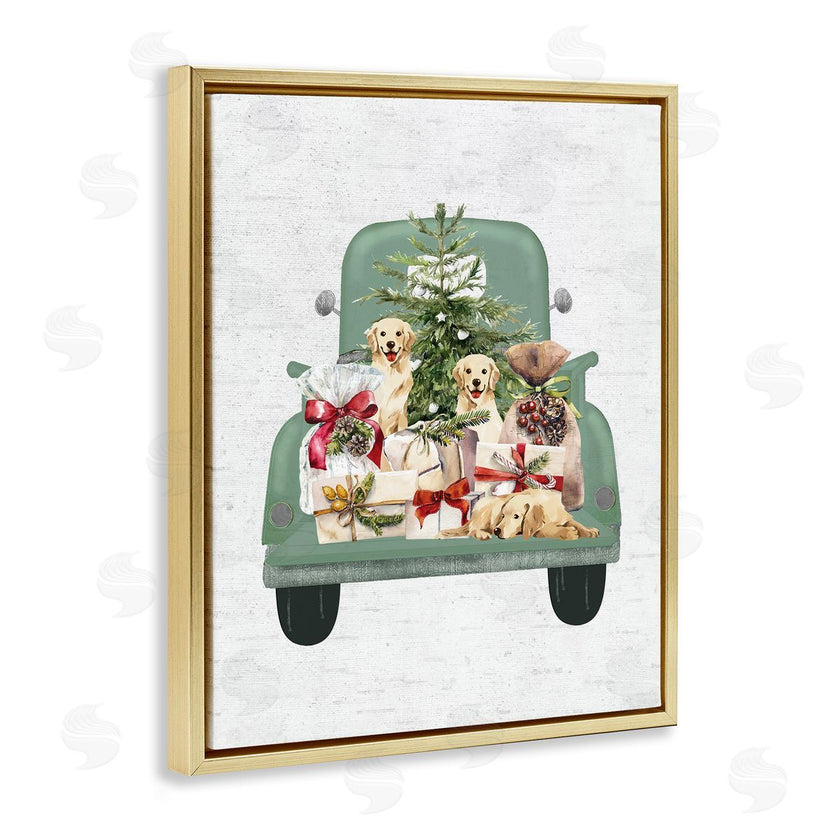 Lettered and Lined | Holiday Gift Truck