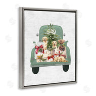 Lettered and Lined | Holiday Gift Truck