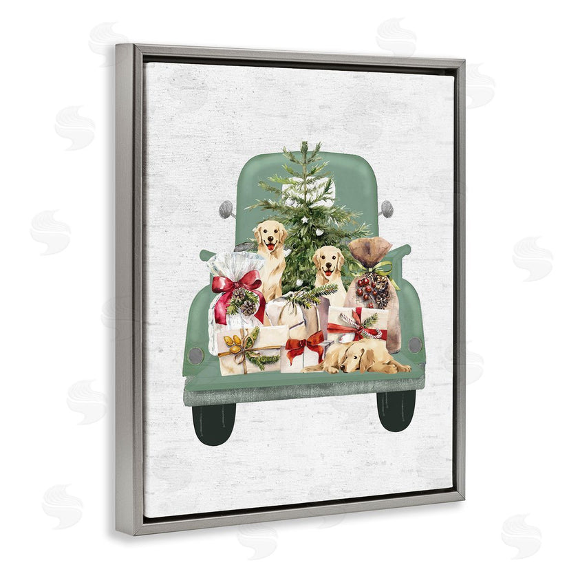 Lettered and Lined | Holiday Gift Truck