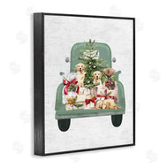 Lettered and Lined | Holiday Gift Truck