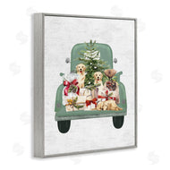 Lettered and Lined | Holiday Gift Truck