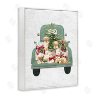 Lettered and Lined | Holiday Gift Truck