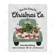 Lettered and Lined | Christmas Co Gift Truck