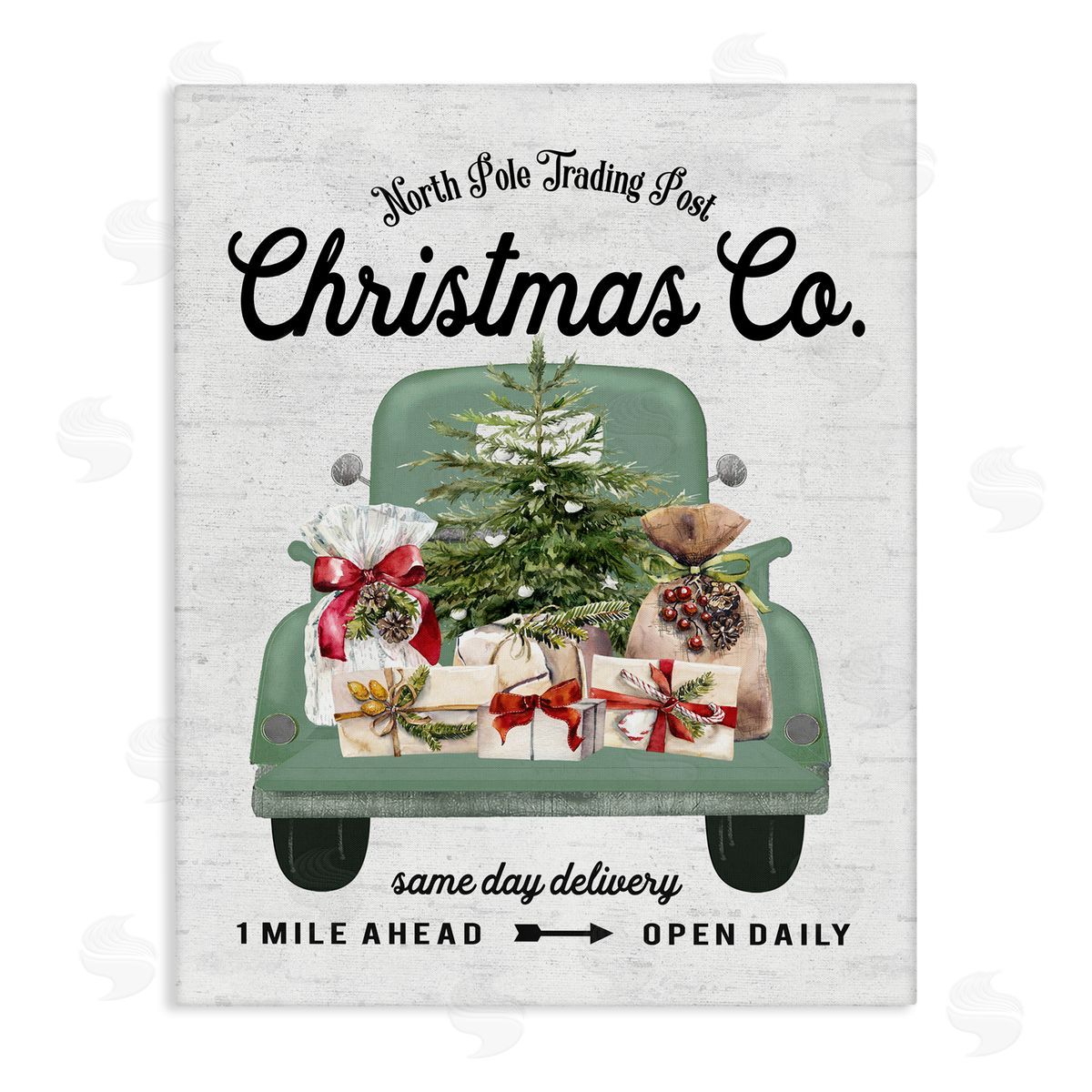 Lettered and Lined | Christmas Co Gift Truck