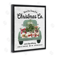 Lettered and Lined | Christmas Co Gift Truck