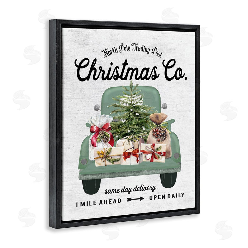 Lettered and Lined | Christmas Co Gift Truck
