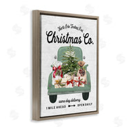 Lettered and Lined | Christmas Co Gift Truck