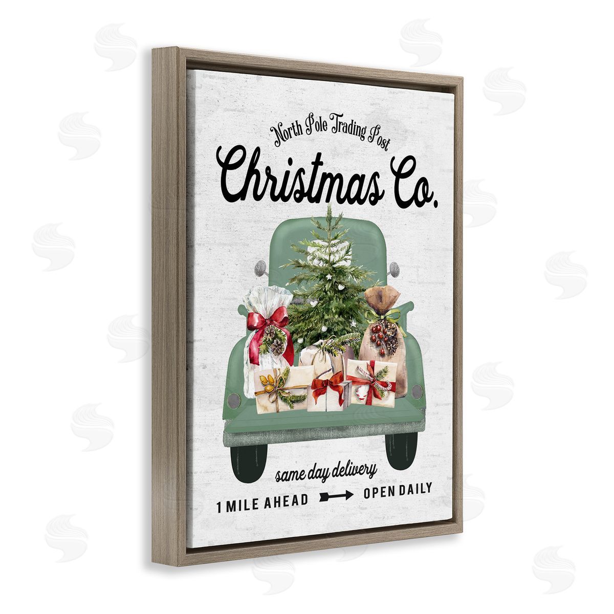 Lettered and Lined | Christmas Co Gift Truck