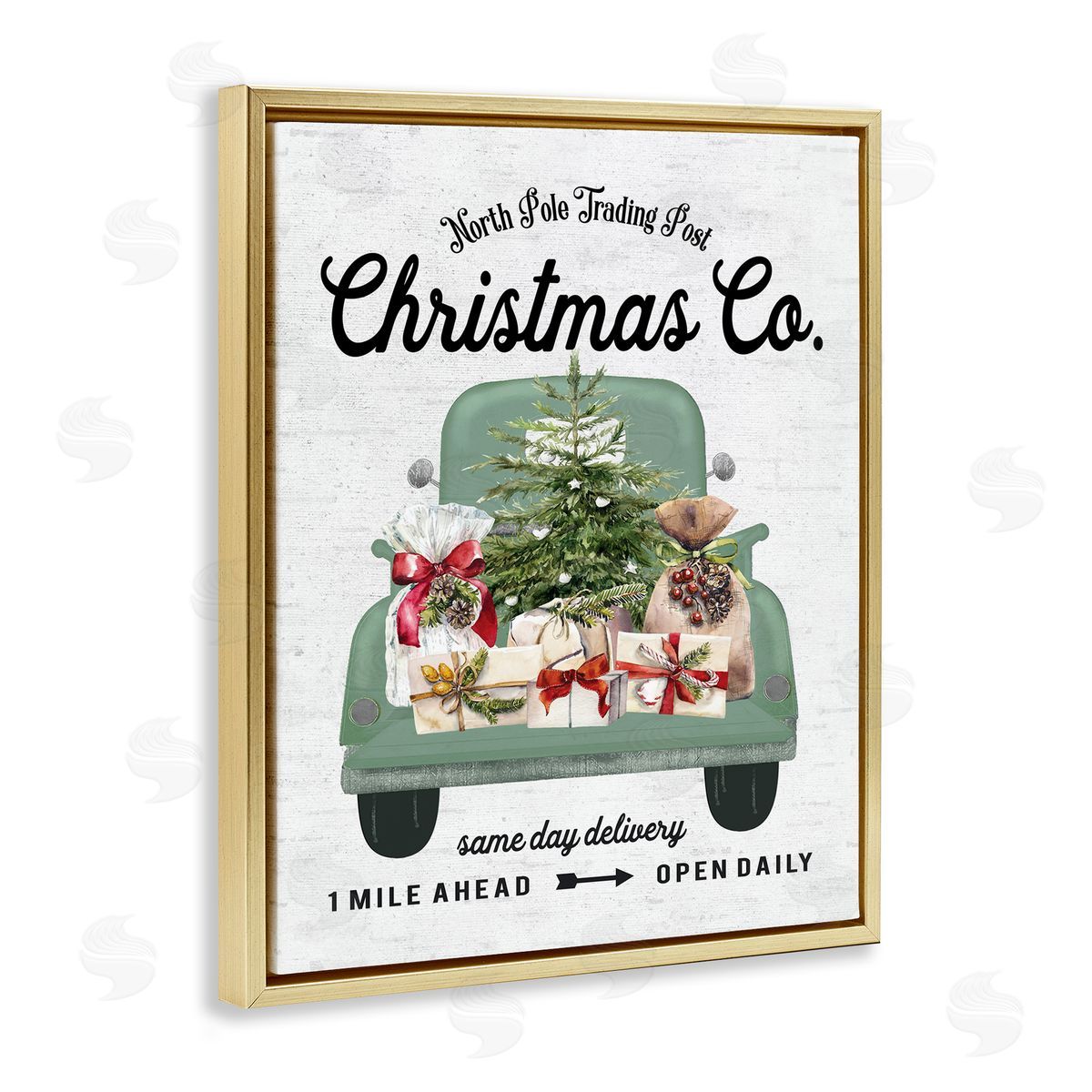 Lettered and Lined | Christmas Co Gift Truck