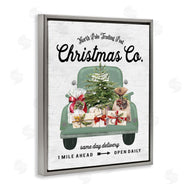 Lettered and Lined | Christmas Co Gift Truck