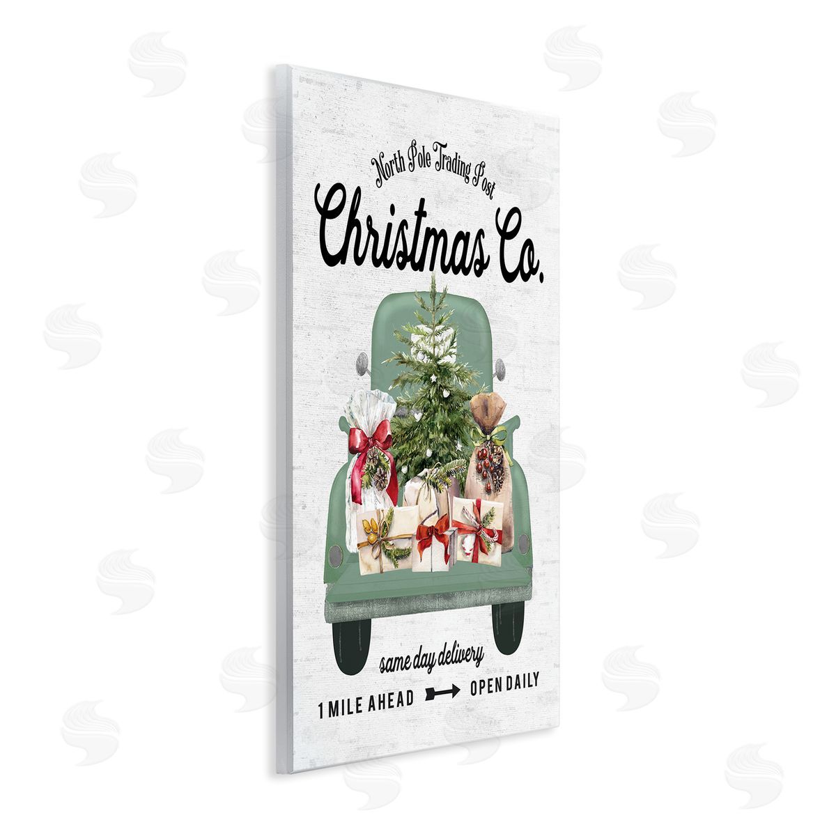 Lettered and Lined | Christmas Co Gift Truck