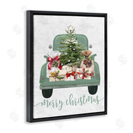 Lettered and Lined | Merry Christmas Truck