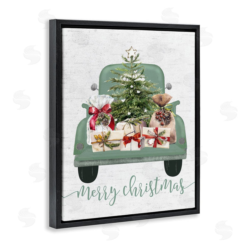 Lettered and Lined | Merry Christmas Truck