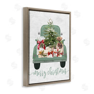 Lettered and Lined | Merry Christmas Truck