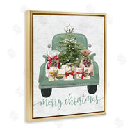 Lettered and Lined | Merry Christmas Truck