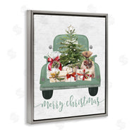 Lettered and Lined | Merry Christmas Truck