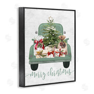 Lettered and Lined | Merry Christmas Truck