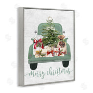 Lettered and Lined | Merry Christmas Truck
