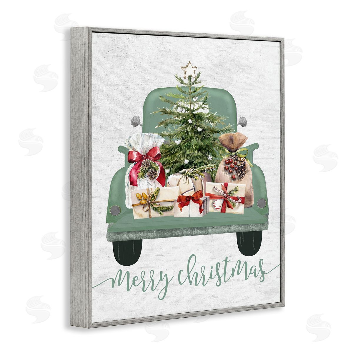 Lettered and Lined | Merry Christmas Truck