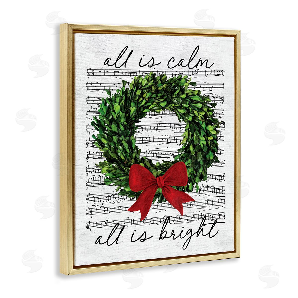 Lettered and Lined | All is Bright Holiday Music