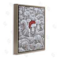 Nicola Mason | Sheep with Santa Hat
