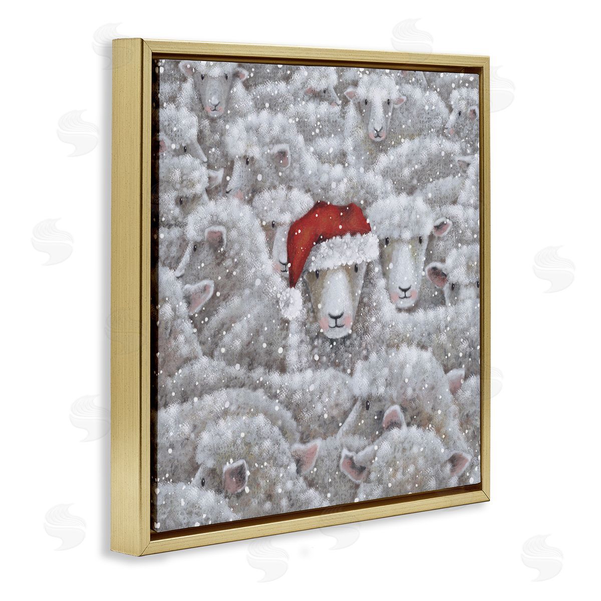 Nicola Mason | Sheep with Santa Hat