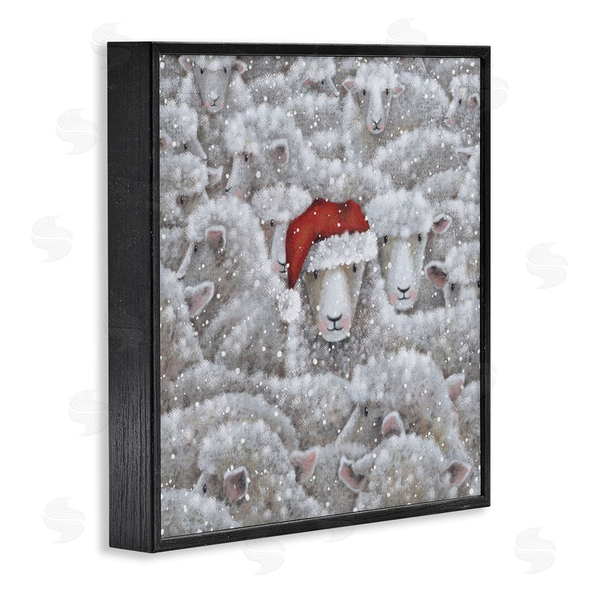 Nicola Mason | Sheep with Santa Hat