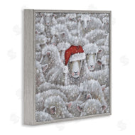 Nicola Mason | Sheep with Santa Hat