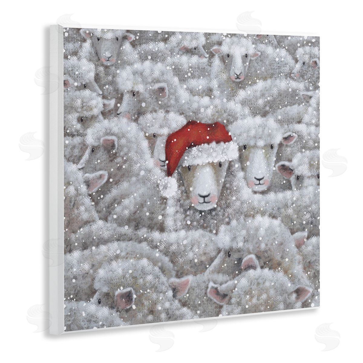 Nicola Mason | Sheep with Santa Hat
