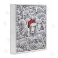 Nicola Mason | Sheep with Santa Hat