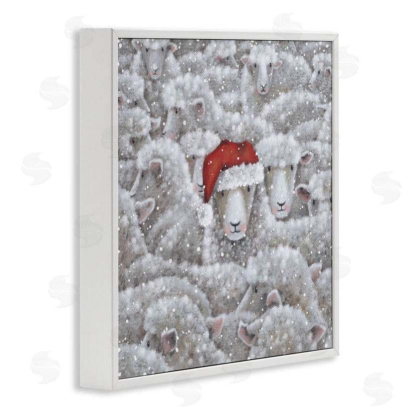 Nicola Mason | Sheep with Santa Hat