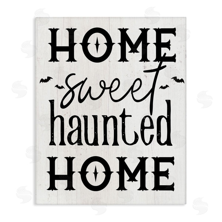 Stupell Studio | Haunted Home Phrase