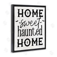 Stupell Studio | Haunted Home Phrase