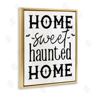 Stupell Studio | Haunted Home Phrase
