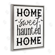 Stupell Studio | Haunted Home Phrase