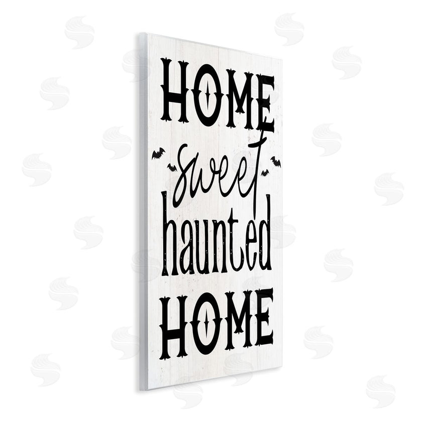 Stupell Studio | Haunted Home Phrase