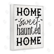 Stupell Studio | Haunted Home Phrase